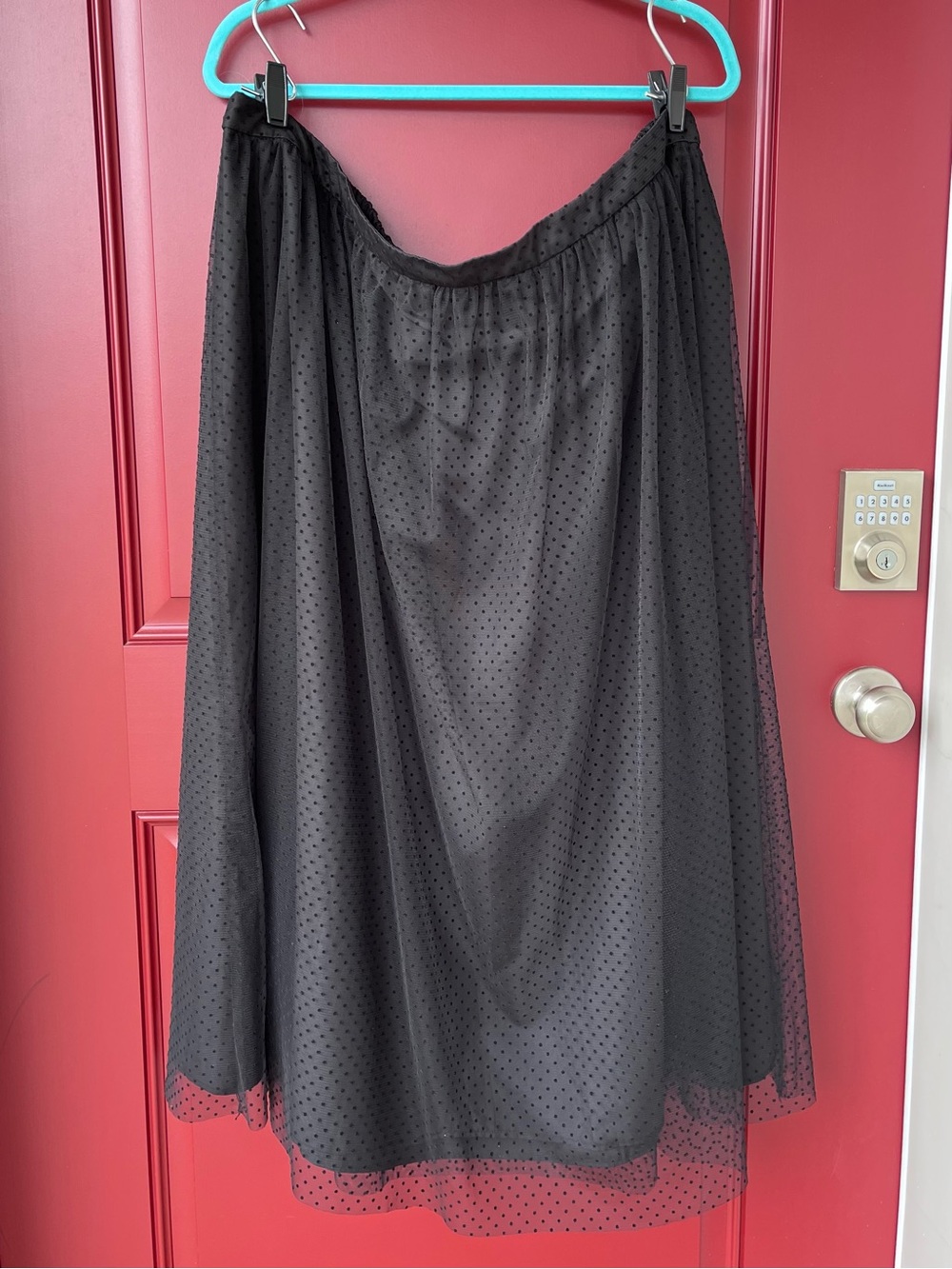 Like NEW J Crew Swiss Dot Midi Skirt